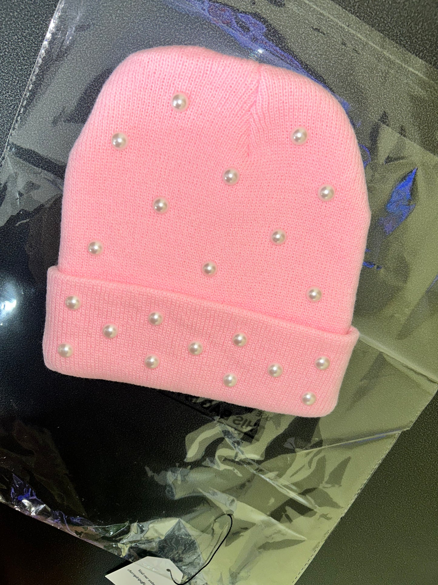 “Pretty In Pearls” Beanie