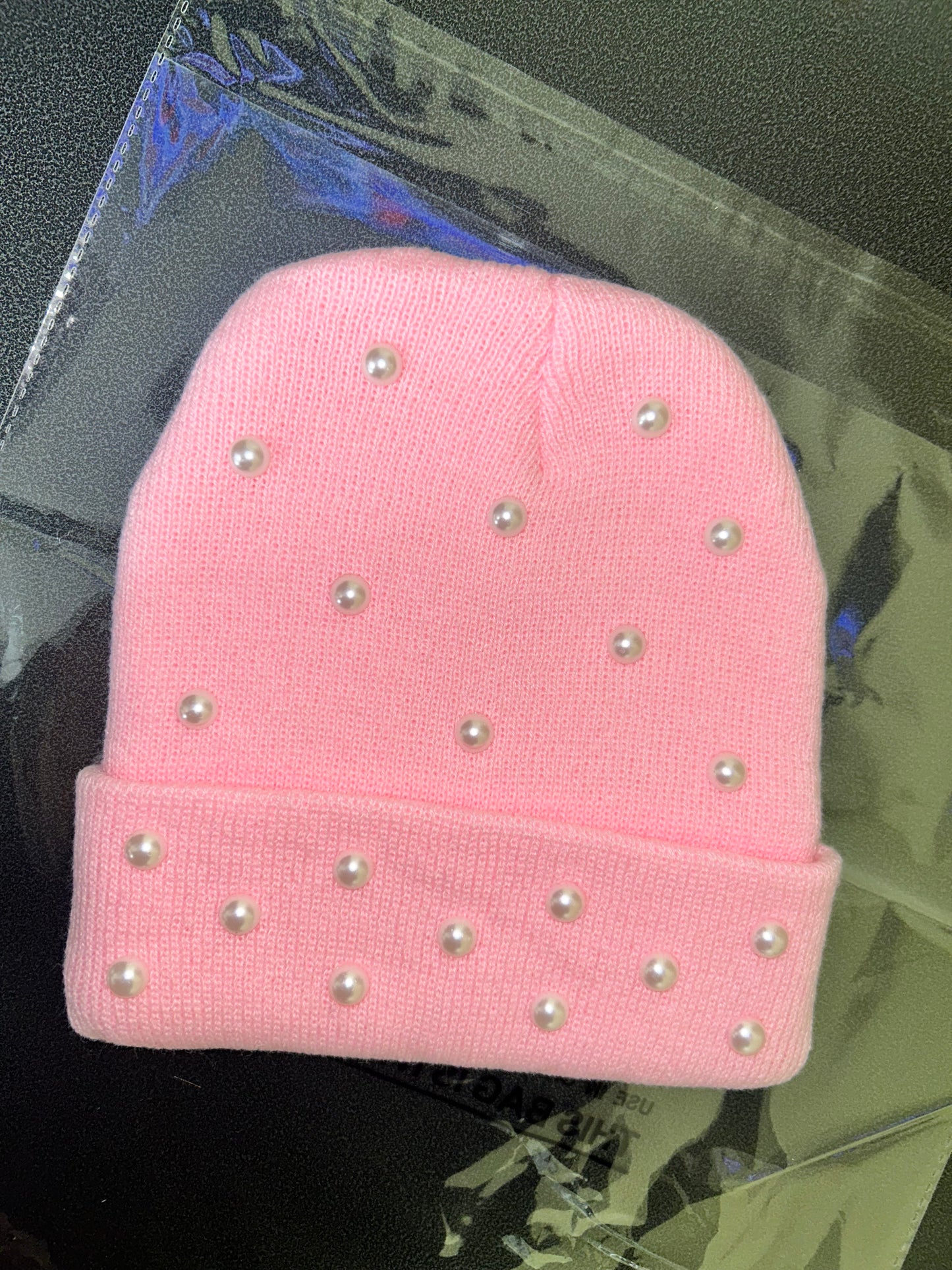 “Pretty In Pearls” Beanie