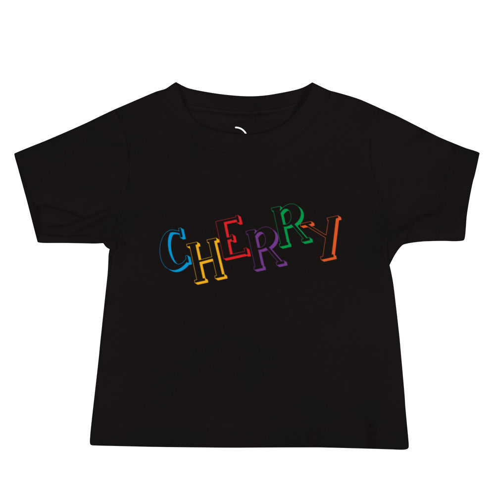 "Alphabet Cherry" Baby Tee