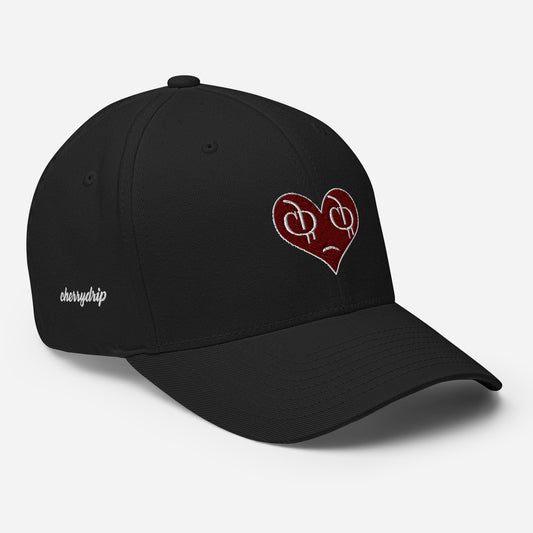 Cherry Drip "Drippin N' Tears" (Maroon) Twill Cap