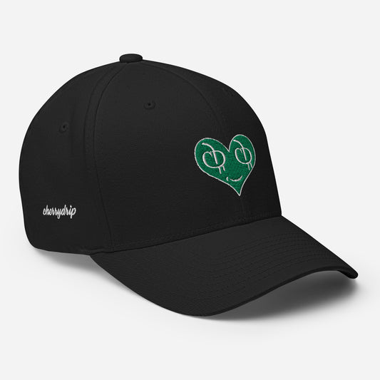 Cherry Drip "Drippin N' Tears.. Smirk" (Green) Twill Cap