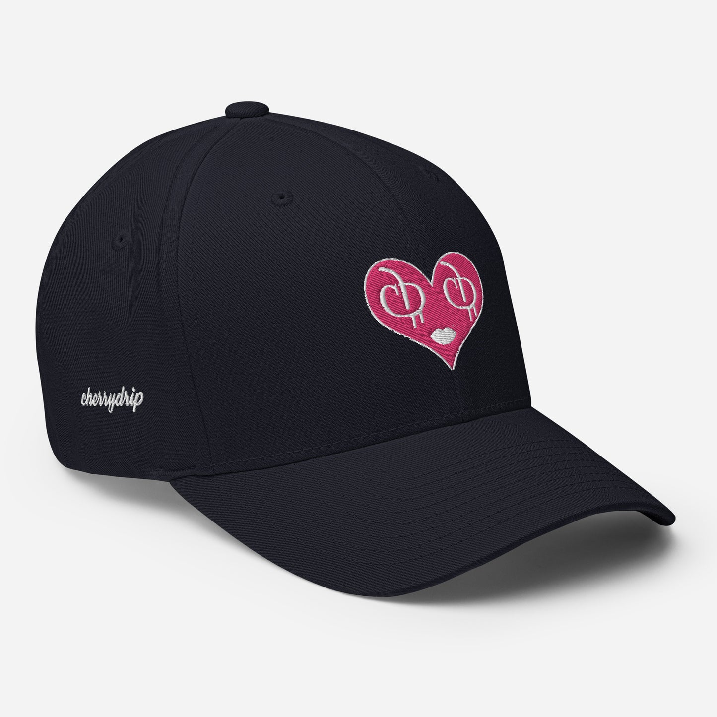 Cherry Drip "Drippin N' Tears.. Pucker Up" (Pink) Twill Cap