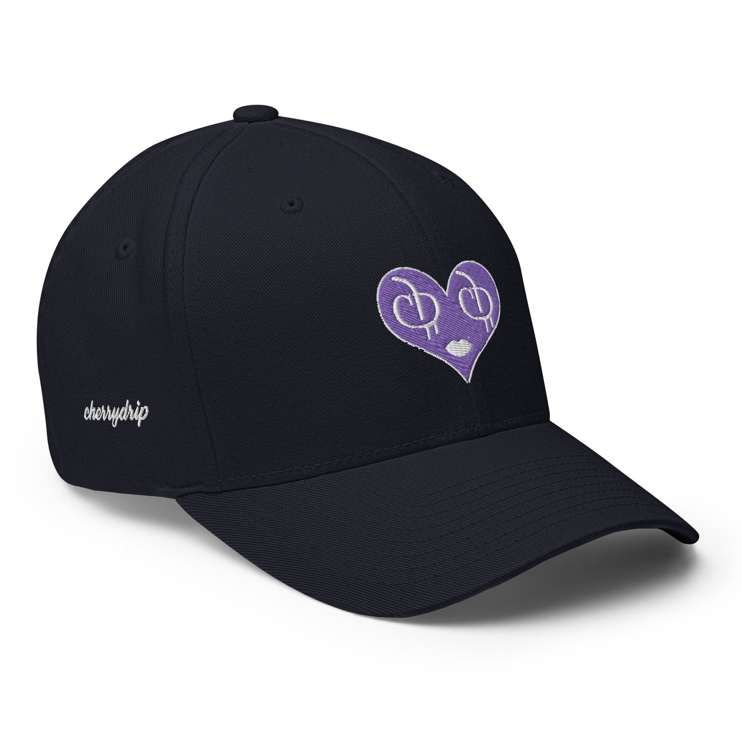 Cherry Drip "Drippin N' Tears.. Pucker Up" (Purple) Twill Cap