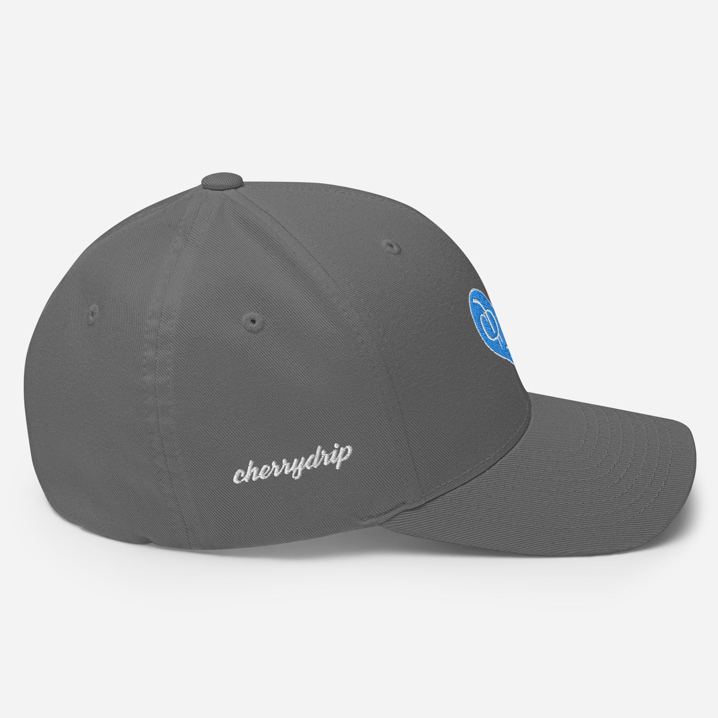 Cherry Drip "Drippin N' Tears.. Not Impressed" Twill Cap (Aqua Blue) Twill Cap