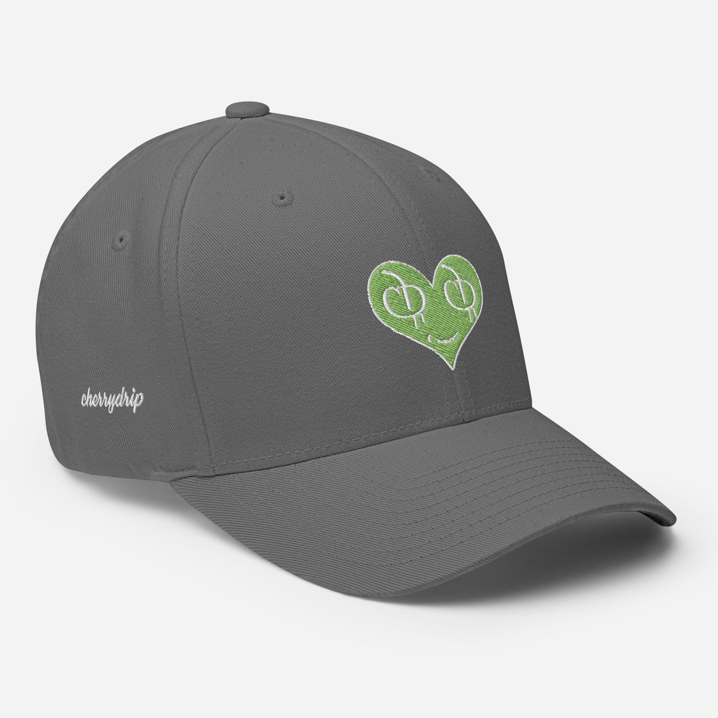 Cherry Drip "Drippin N' Tears.. Smirk" (Kiwi Green) Twill Cap