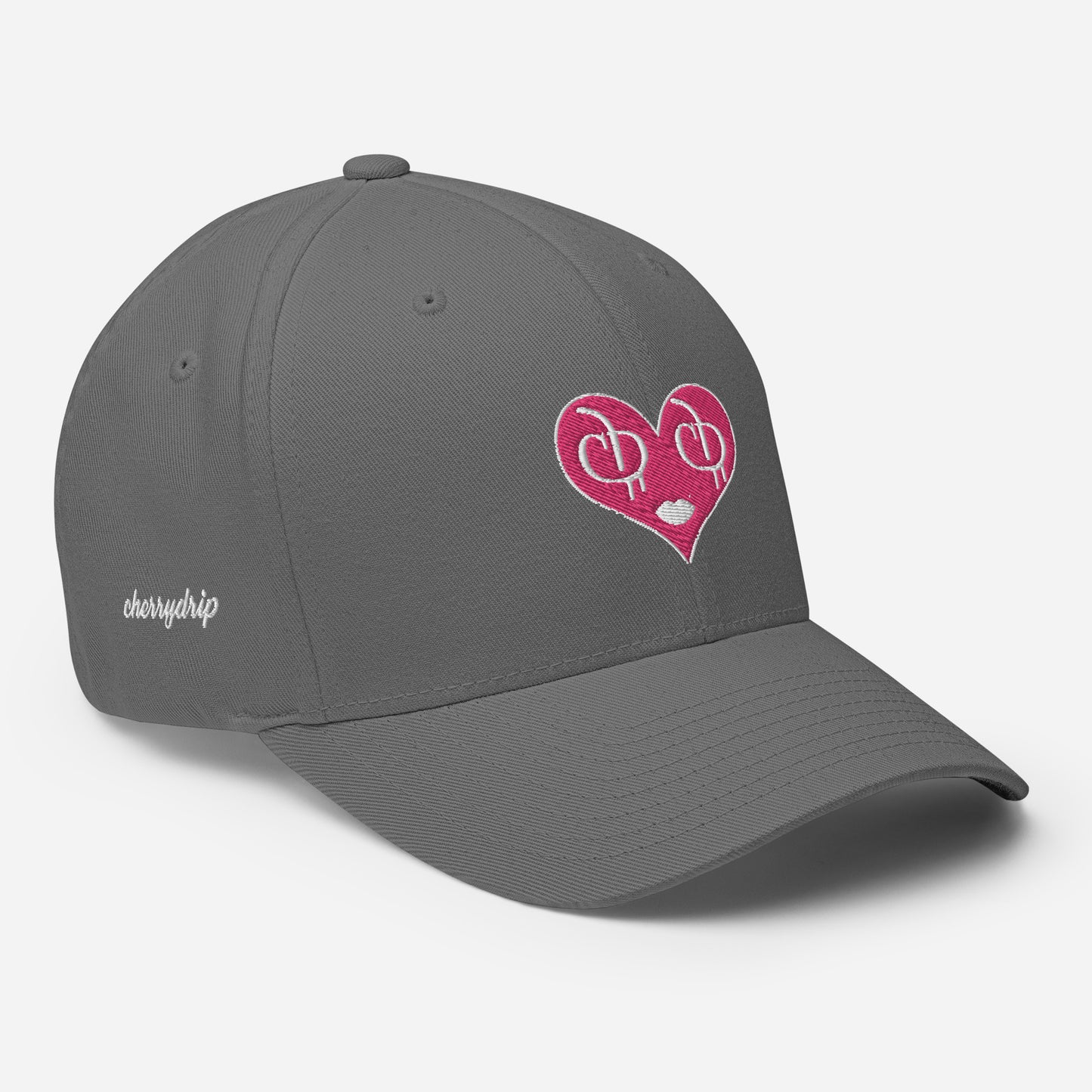 Cherry Drip "Drippin N' Tears.. Pucker Up" (Pink) Twill Cap