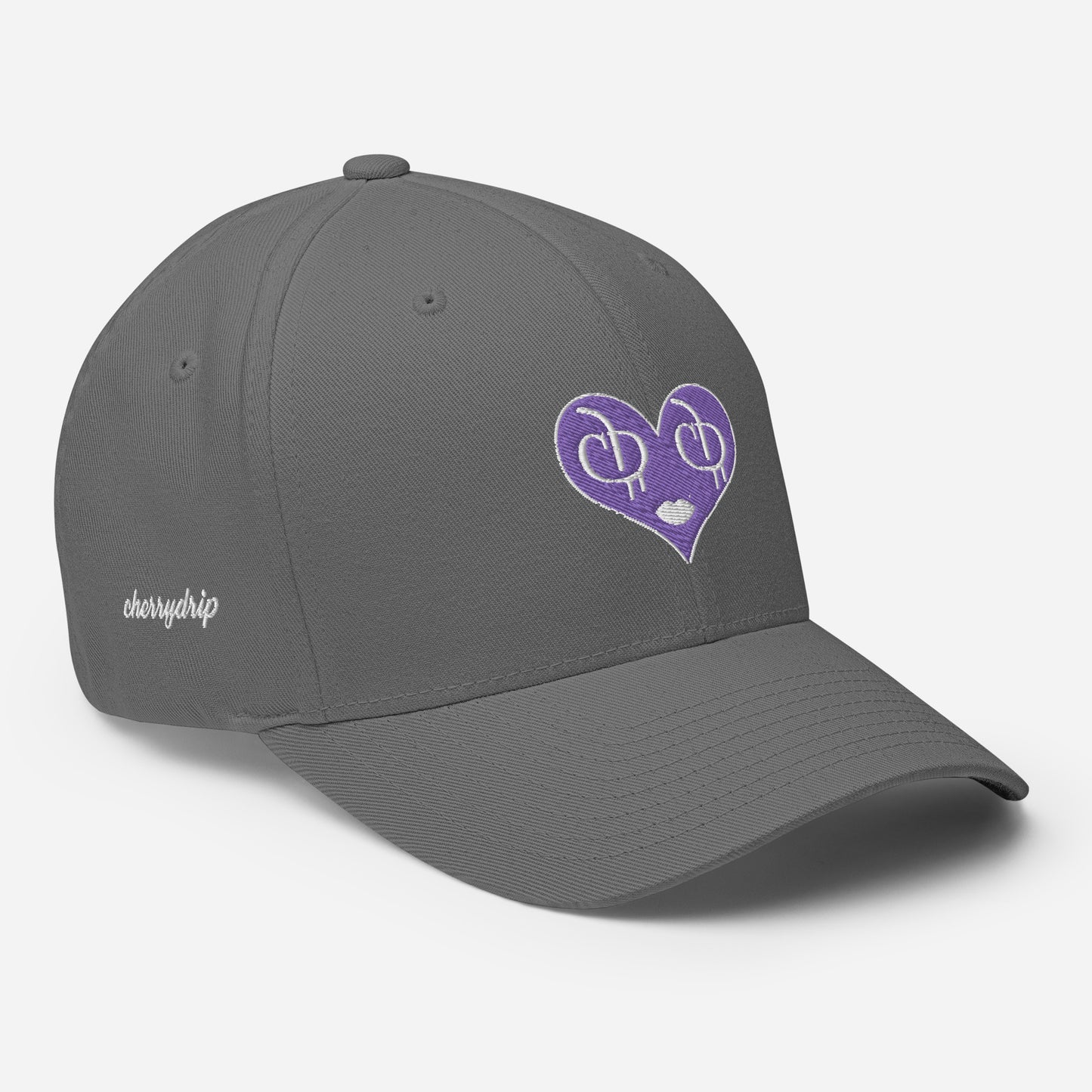 Cherry Drip "Drippin N' Tears.. Pucker Up" (Purple) Twill Cap