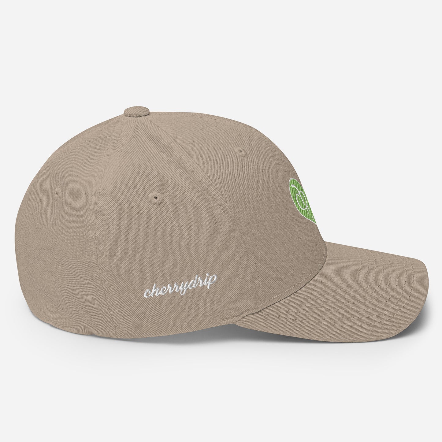 Cherry Drip "Drippin N' Tears.. Smirk" (Kiwi Green) Twill Cap