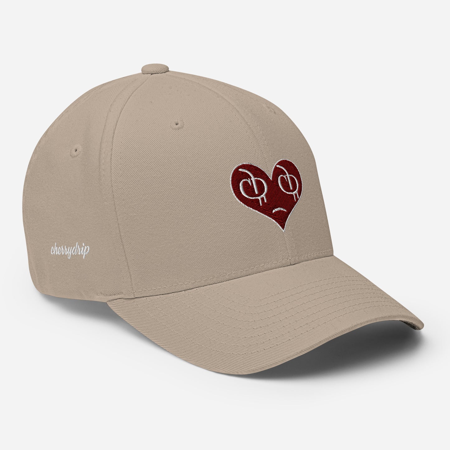 Cherry Drip "Drippin N' Tears" (Maroon) Twill Cap