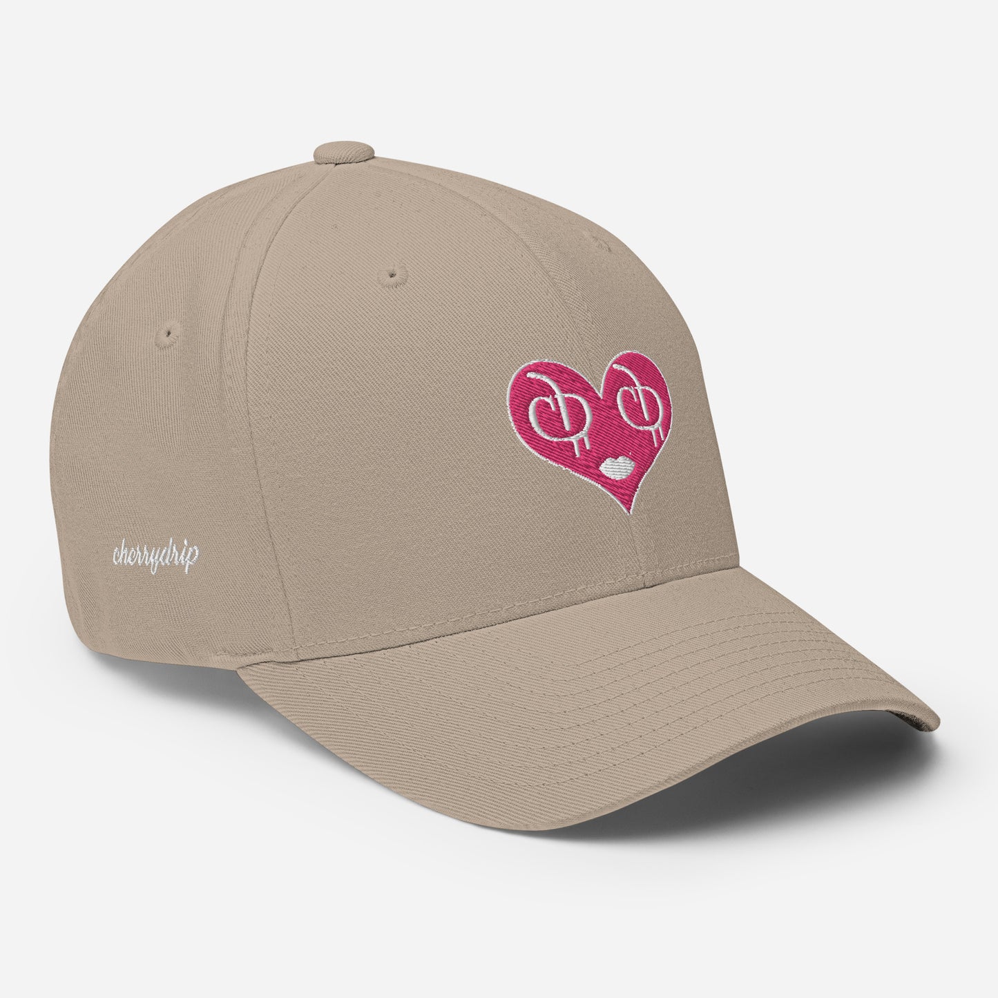 Cherry Drip "Drippin N' Tears.. Pucker Up" (Pink) Twill Cap