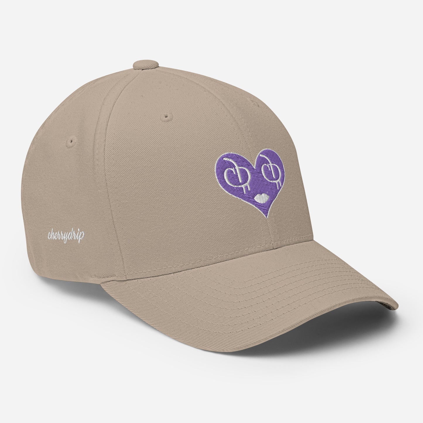 Cherry Drip "Drippin N' Tears.. Pucker Up" (Purple) Twill Cap