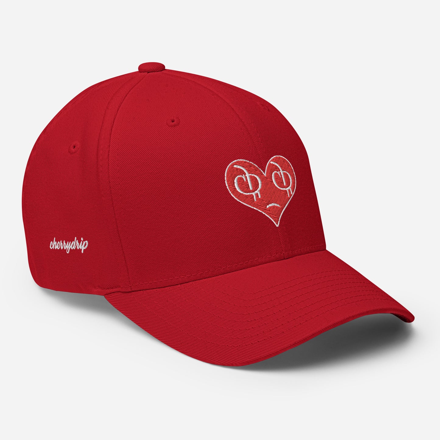 Cherry Drip "Drippin N' Tears" (Red) Twill Cap