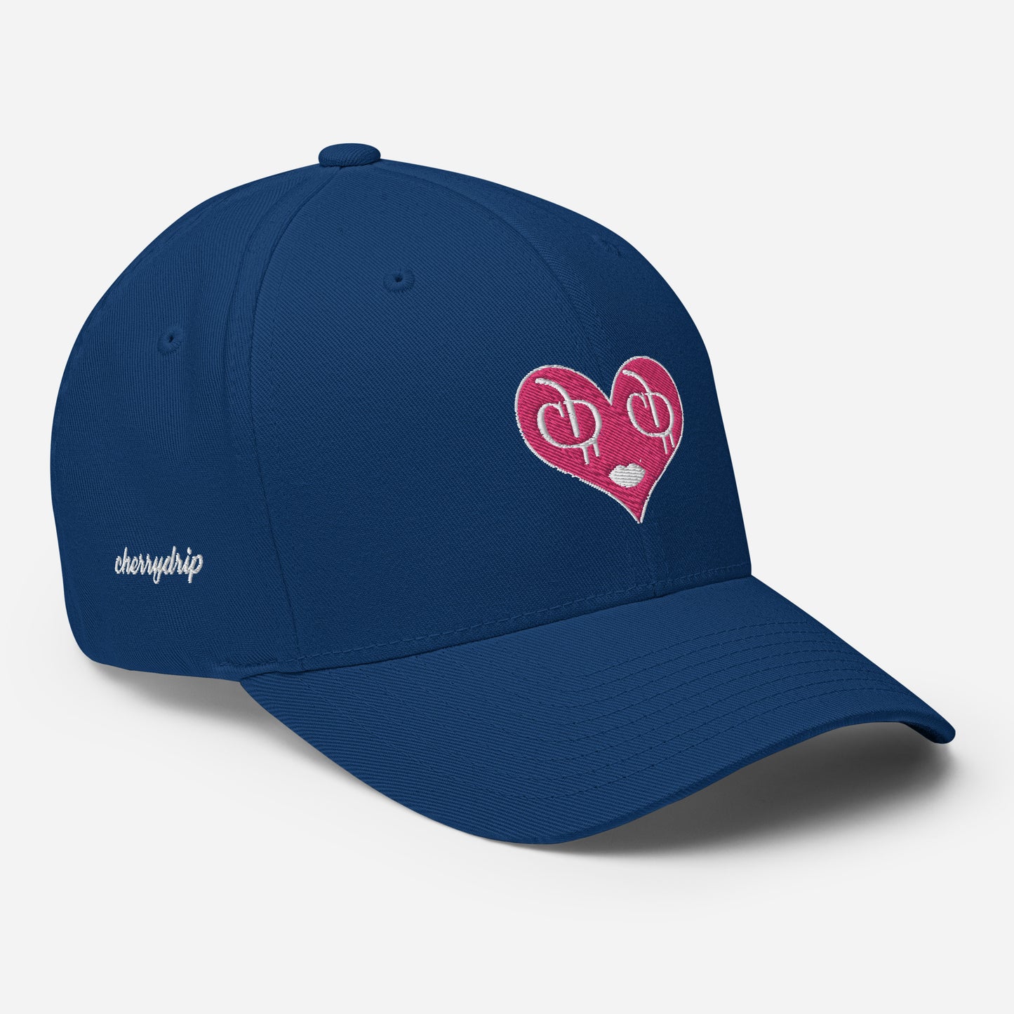 Cherry Drip "Drippin N' Tears.. Pucker Up" (Pink) Twill Cap