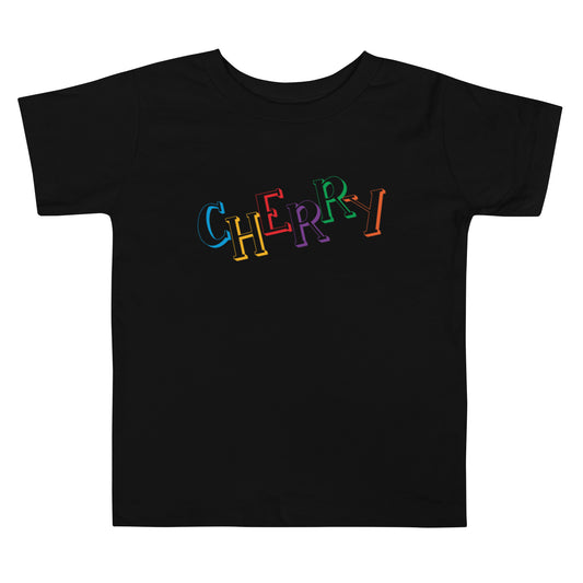 "Alphabet Cherry" Toddler Tee