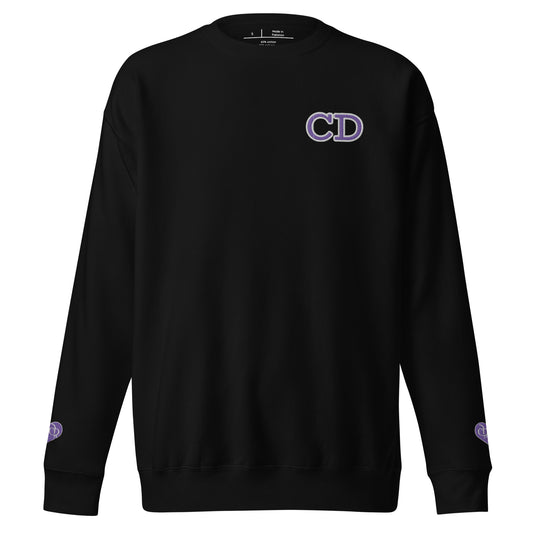 Cherry Drip CD/Drippin N' Tears.. Pucker Up  (Purple) Unisex Premium Sweatshirt